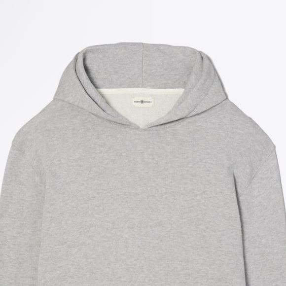 Tory Burch Sport MÉLANGE FRENCH TERRY HOODIE - Picture 6 of 15